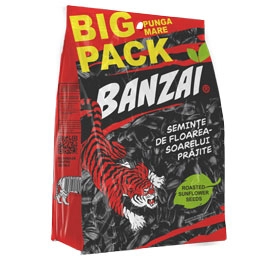 Seminte de floarea soarelui prajite "Banzai" 200g