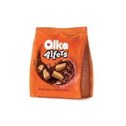 Alka alfers napolitane cu crema si foaie de cacao 180g