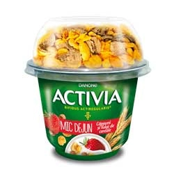 Activia mic dejun caps fulgi cereale 168g