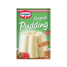 Dr Oetker budinca ciocolata alba si alune 48g