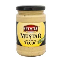 Olympia mustar din Tecuci cu boabe 300g