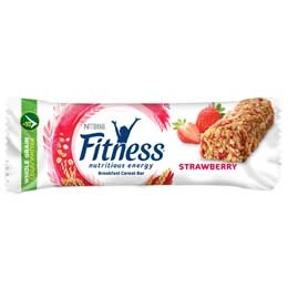 Fitness baton de cereale cu capsuni 23.5g