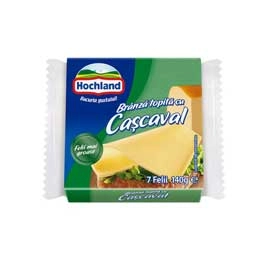 Hochland branza topita cu cascaval (felii) 140g