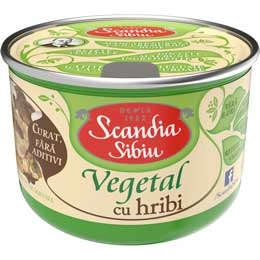 Scandia aperitiv vegetal cu hribi 200g