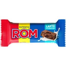 Rom baton ciocolata cu lapte 30g