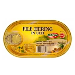 Merve file hering in ulei 170g