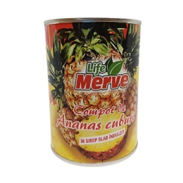 Merve ananas cuburi 565g