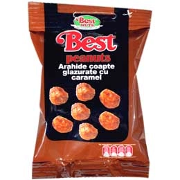 Best arahide prajite cu caramel 50g