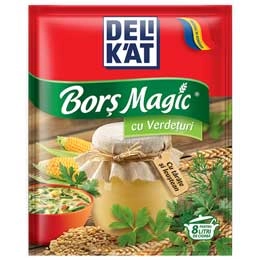 Delikat bors magic cu verdeturi 65g