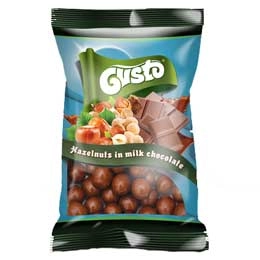 Gusto alune de padure in ciocolata cu lapte 80g