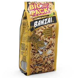 Arahide decojite prajite "Banzai" 140g