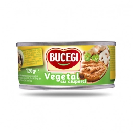 Bucegi pasta vegetala tartinabila cu ciuperci 120g