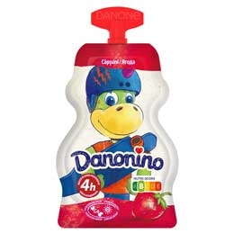 Danonino iaurt de baut capsuni 70g