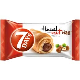7 Days croissant max cu crema de alune 80g