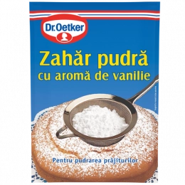 Dr Oetker zahar pudra cu aroma de vanilie 80g