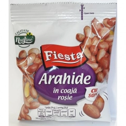 Nutline arahide coaja rosie coapte cu sare 50g