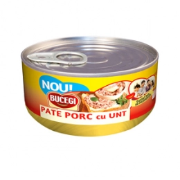 Bucegi pate porc cu unt 120g