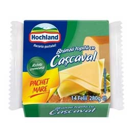 Hochland branza topita cu cascaval (felii) 280g