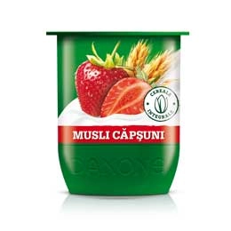 Activia musli capsuni 125g