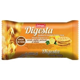 Dobrogea Digesta biscuiti cu cereale, stafide, portocale si lamaie 10buc x 84g