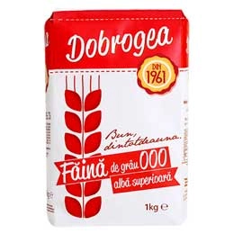 Dobrogea faina de grau superioara 000 1kg