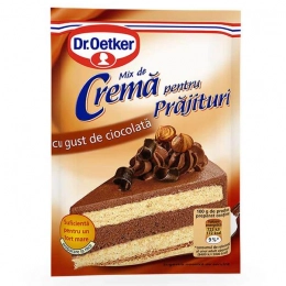 Dr Oetker crema pentru prajituri cu gust de ciocolata 55g