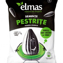 Elmas seminte pestrite de floarea soarelui coapte si sarate 200g