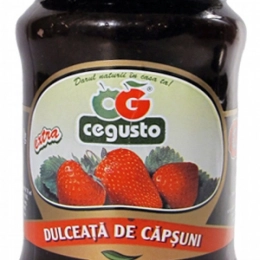 Cegusto dulceata de capsuni 380g