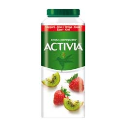 Activia de baut capsuni/kiwi 320g