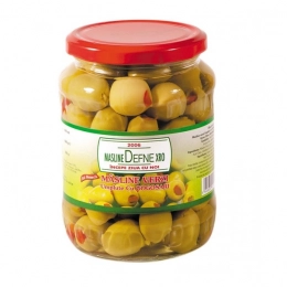 Defne masline verzi cu gogosar 720g