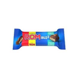 Rom buzz ciocolata napolitana cu crema de rom 50g