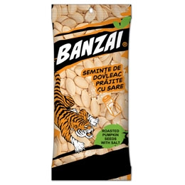 Seminte de bostan prajite "Banzai" 40g