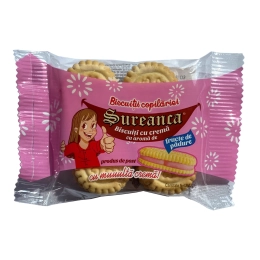 Pan food biscuiti crema fructe de padure sureanca 43g