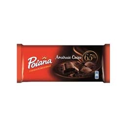 Poiana ciocolata amaruie 65% cacao 80g