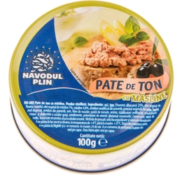Navodul plin pate de ton cu masline 100g