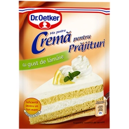 Dr Oetker crema pentru prajituri cu gust de lamaie 50g