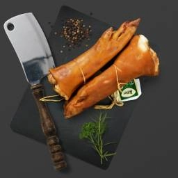 Killer picioare porc afumate vid