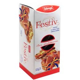 Dobrogea cozonac festiv cu cacao, rahat si stafide 700g