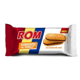 Rom sandvis cel dublu de vanilie si rom 36g