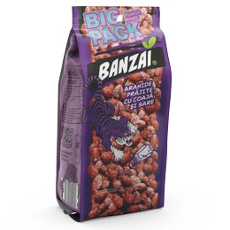 Arahide cu coaja prajite "Banzai" 140g