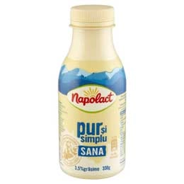 Napolact sana pur si simplu 3.5% 330g