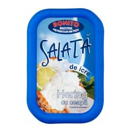 Bonito salata cu icre hering si ceapa 150g