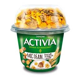 Activia mic dejun fulgi cereale 168g