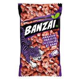 Arahide cu coaja prajite "Banzai" 70g
