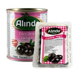 Oliverom Alinda masline negre (101-120)  2.5kg