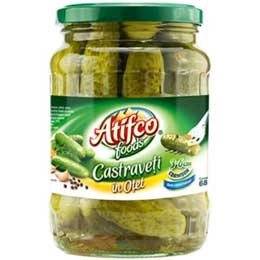 Atifco castraveti in otet 3-6cm 680g
