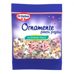Dr Oetker ornamente pentru prajituri fluturasi dulci 30g