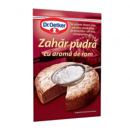 Dr Oetker zahar pudra cu aroma de rom 50g