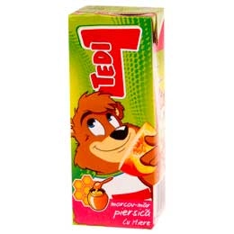 Tedi suc cu morcov, piersica si mar 200ml