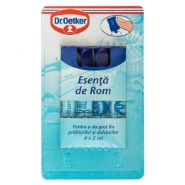 Dr Oetker esenta de rom 8g